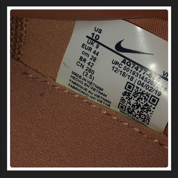 NEW Nike Air Max Janoski Rose Gold Sneakers - Picture 14 of 15